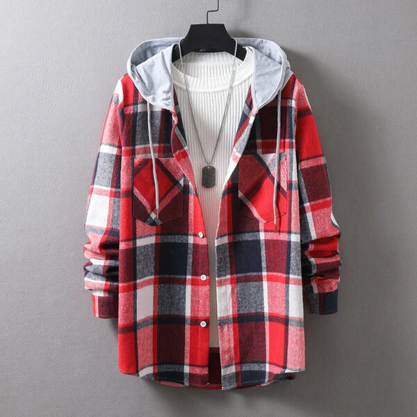 MAGNUM Ridge Hooded Flannel Shirt
