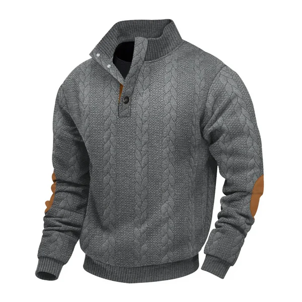 Men MAGNUM Hudson Quarter-Zip Sweater - Image 6
