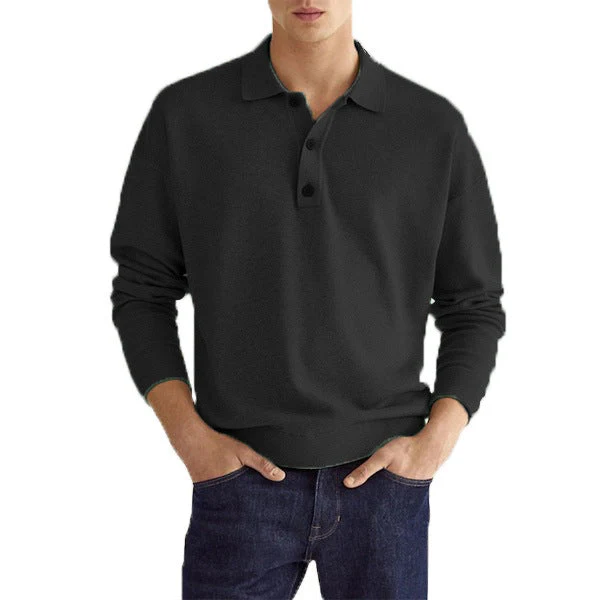 Men MAGNUM Joris Elegant Polo with Buttons - Image 3