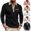 Men MAGNUM Long Sleeve Crew Neck Polo