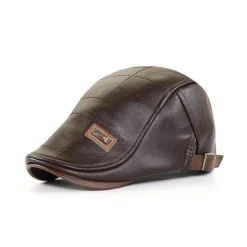Men MAGNUM New Fashion Leather Beret