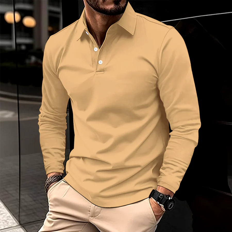 Men MAGNUM Orion Long Sleeve Polo Shirt - Image 4