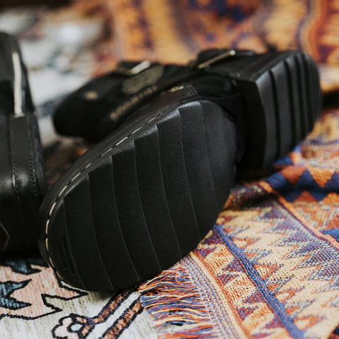 Men MAGNUM Western Cowboy Style Leather Boots - Image 5