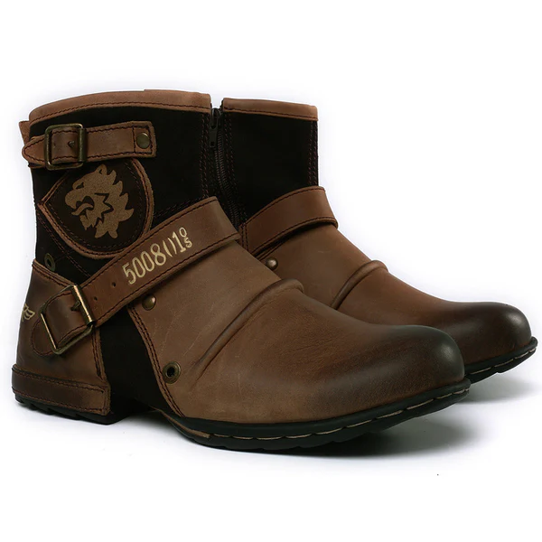 Men MAGNUM Western Cowboy Style Leather Boots