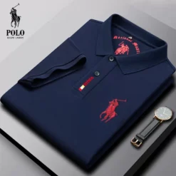 Men Ralph Lauren Classic Casual Oversized Polo Shirt