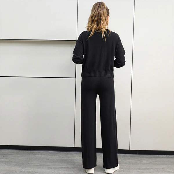 Women MAGNUM Fall 2 Piece Set Crew Neck Top and Drawstring Pant - Image 8