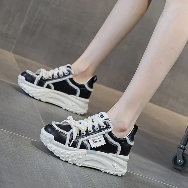 Women MAGNUM Lace-up Chunky Sole Sneakers - Image 7