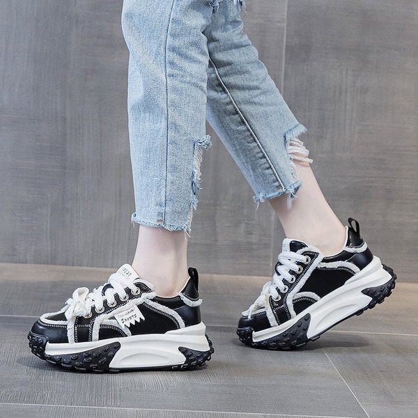 Women MAGNUM Lace-up Chunky Sole Sneakers - Image 23