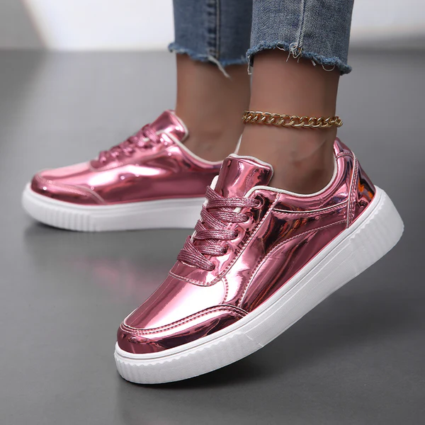 Women MAGNUM Lustrous Leap Metallic Sneakers - Image 8