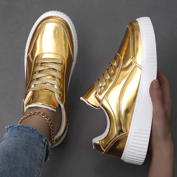 Women MAGNUM Lustrous Leap Metallic Sneakers - Image 6