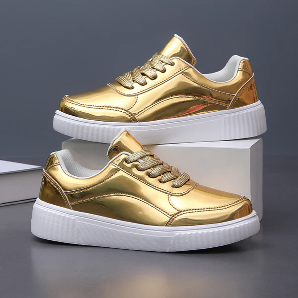 Women MAGNUM Lustrous Leap Metallic Sneakers - Image 4