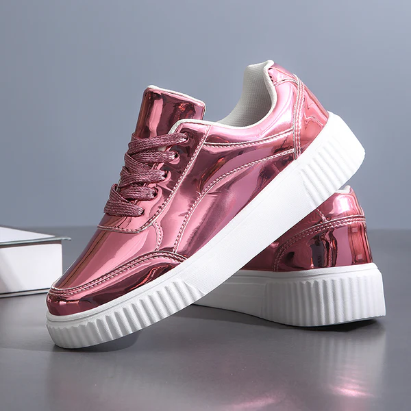 Women MAGNUM Lustrous Leap Metallic Sneakers - Image 3