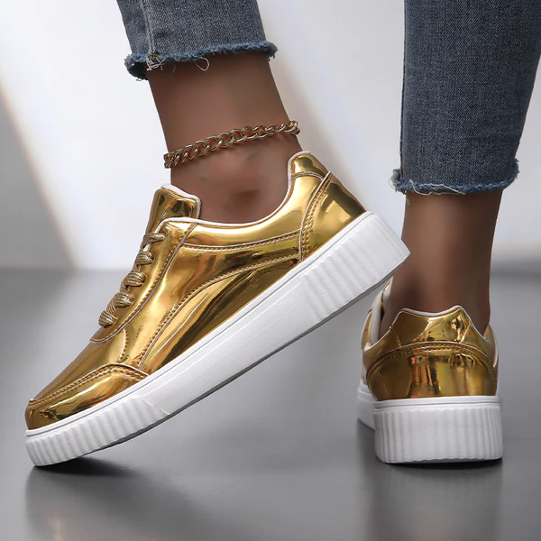 Women MAGNUM Lustrous Leap Metallic Sneakers - Image 2